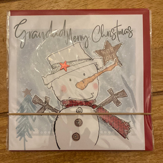 Grandad Christmas Card - Tracey Russell