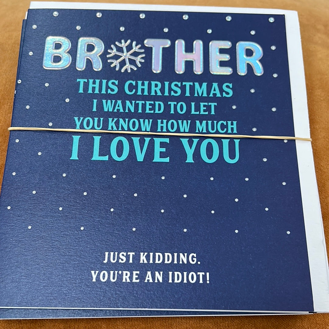 Brother Christmas Card - Pigment
