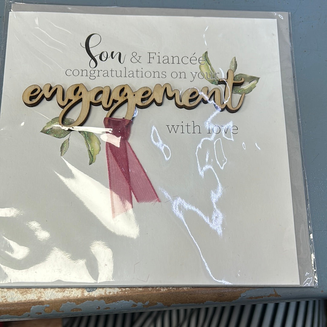 Son & Fiancée Engagement Card - TR