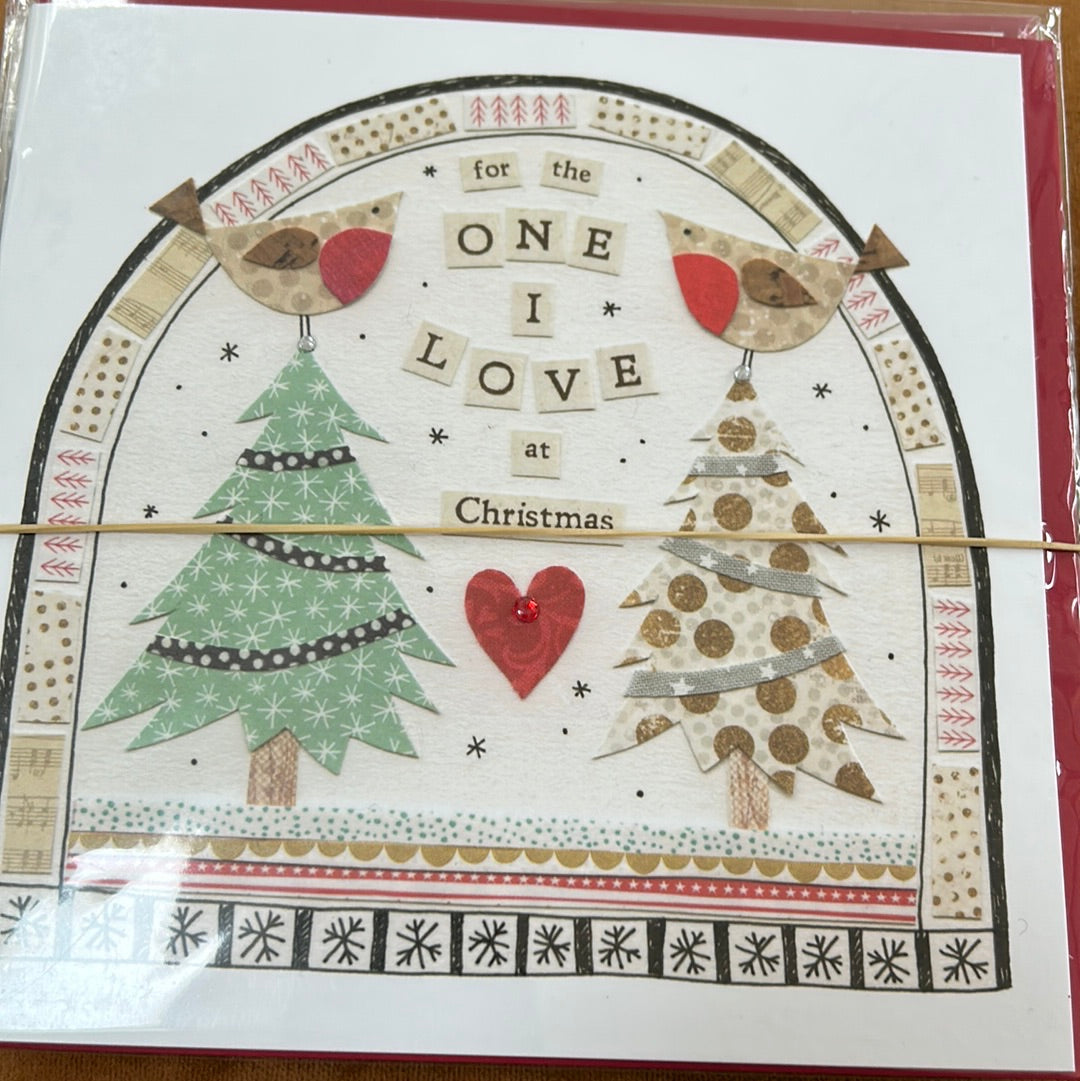 One I Love Christmas Card - BES
