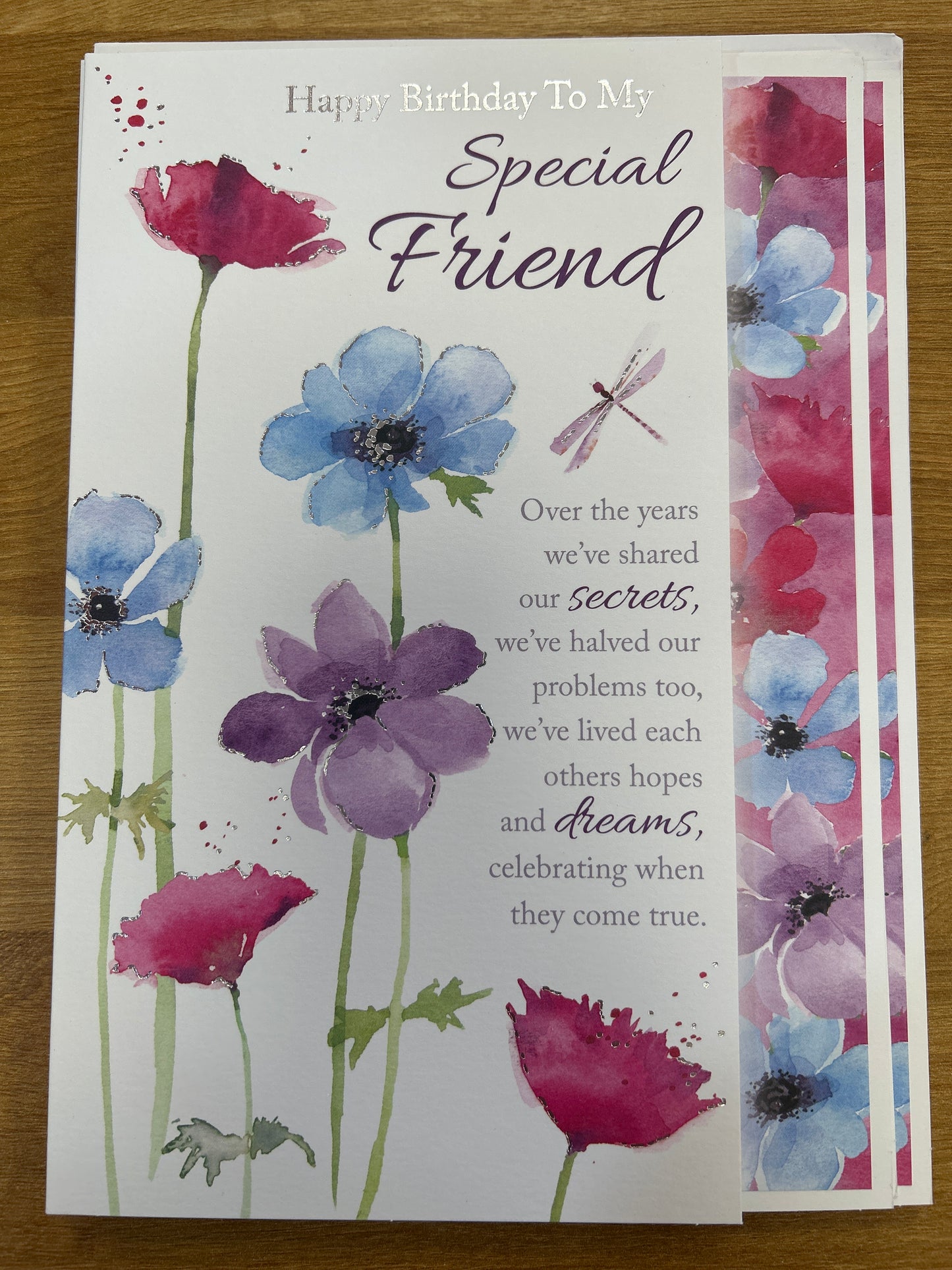 Friend Birthday Card - Words 'n' Wishes