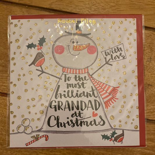 Grandad Christmas Card - Rachel Ellen