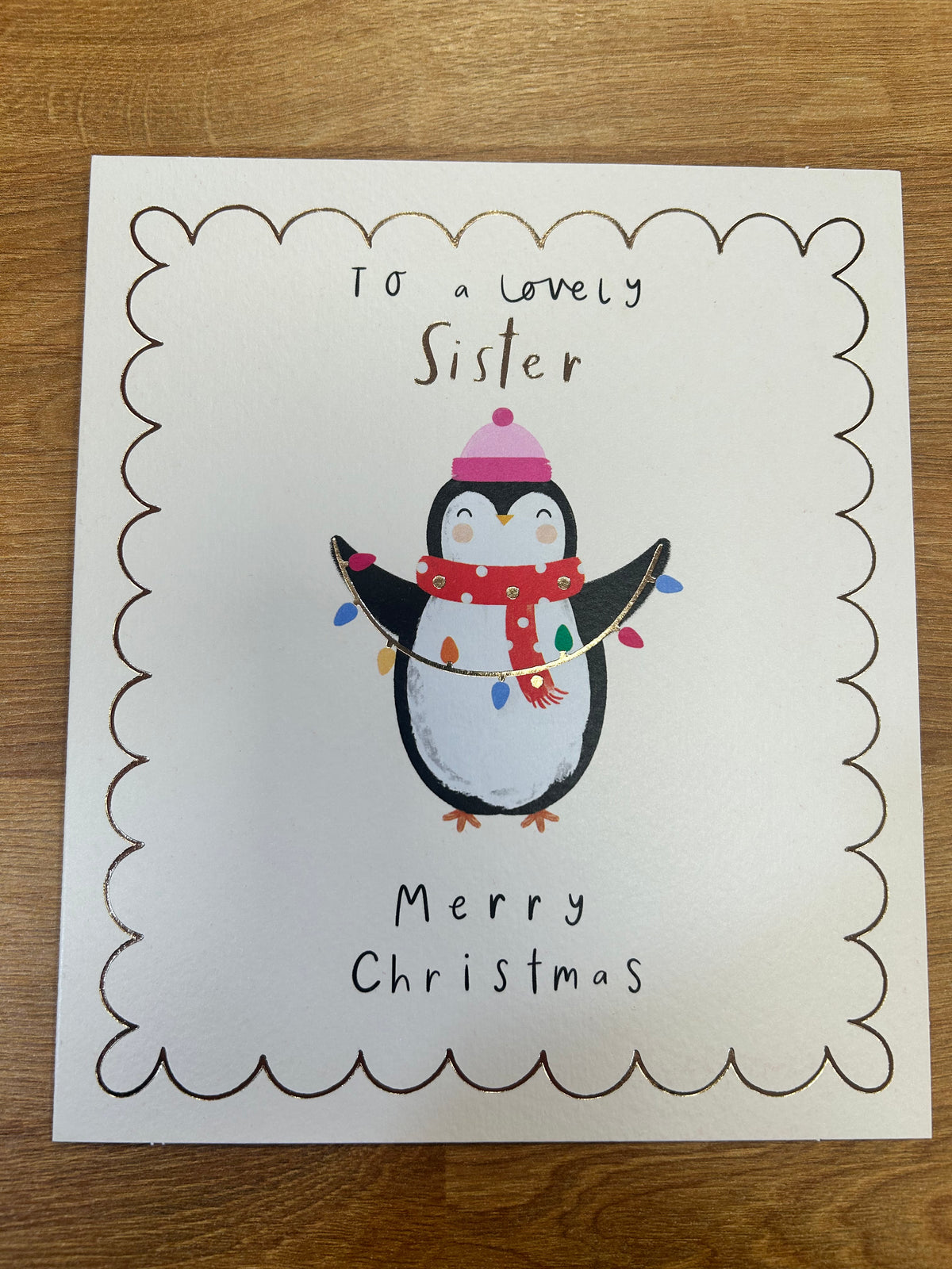 Sister Christmas Card
