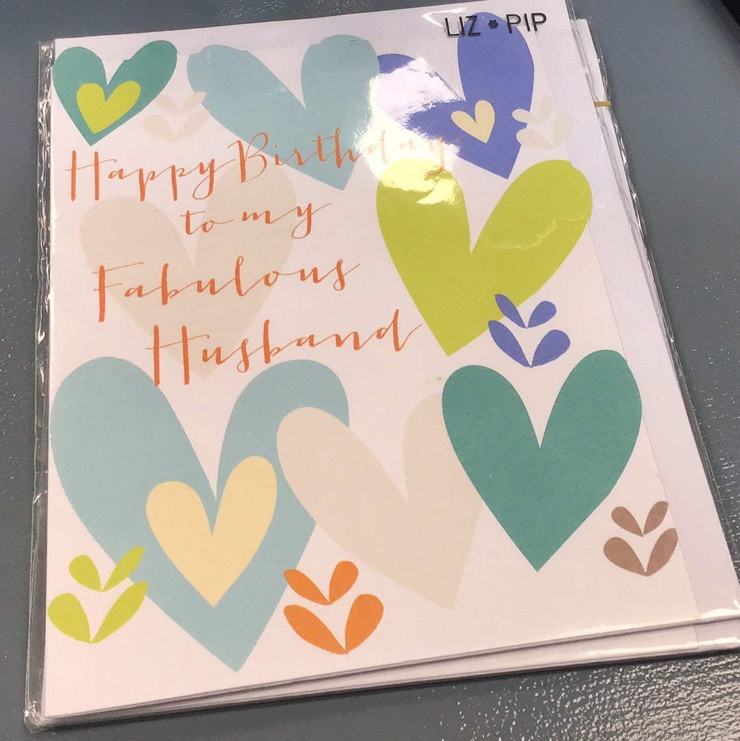 Husband birthday papersalad liz&pip