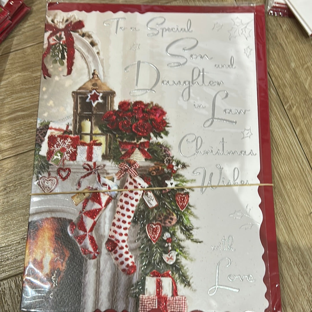 Son & DIL Christmas Card - Javelin
