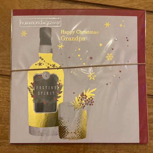 Grandpa Christmas Card - Hammond Gower