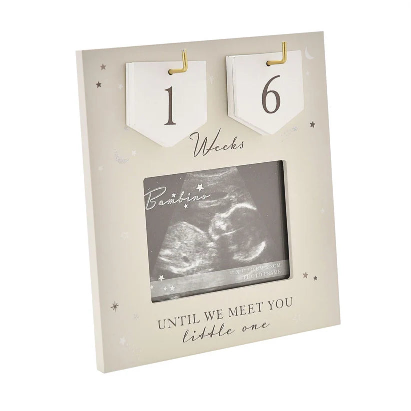 Baby Scan Countdown Photo Frame