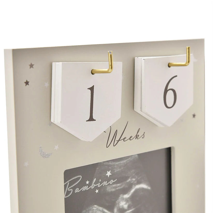 Baby Scan Countdown Photo Frame