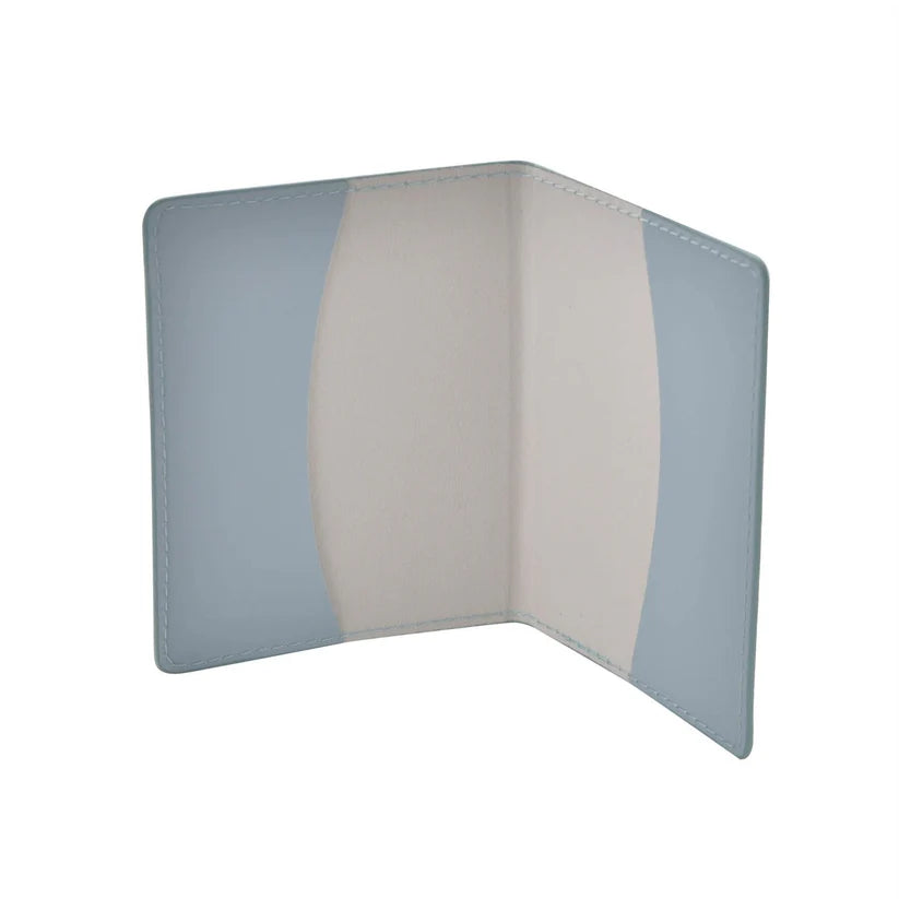 Baby Blue Passport Holder & Luggage Tag Set