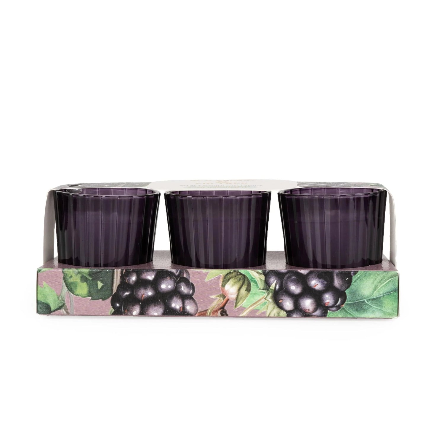 Blackberry & Fig Tree Scented Votive Candle Set