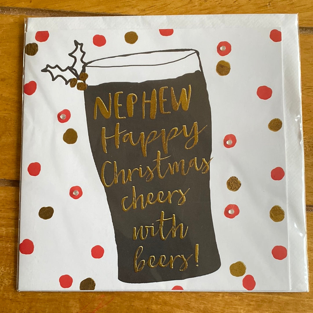 Nephew Christmas Card - Hammond Gower