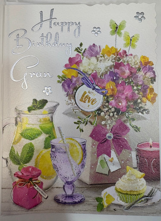 Gran Birthday Card - Jonny Javelin