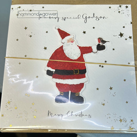 Godson Christmas Card - H&G