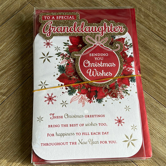 Granddaughter Christmas Card - CC