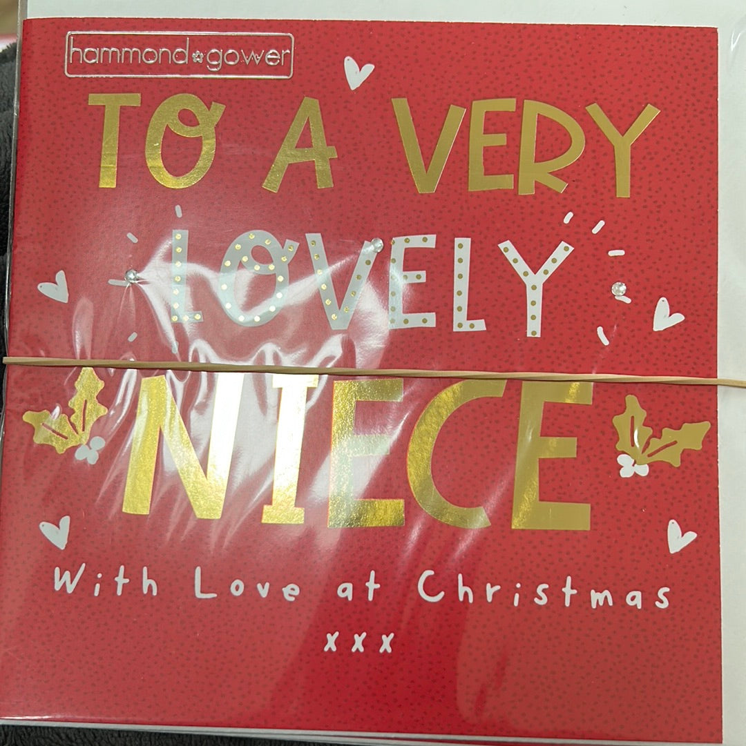 Niece Christmas Card - HG