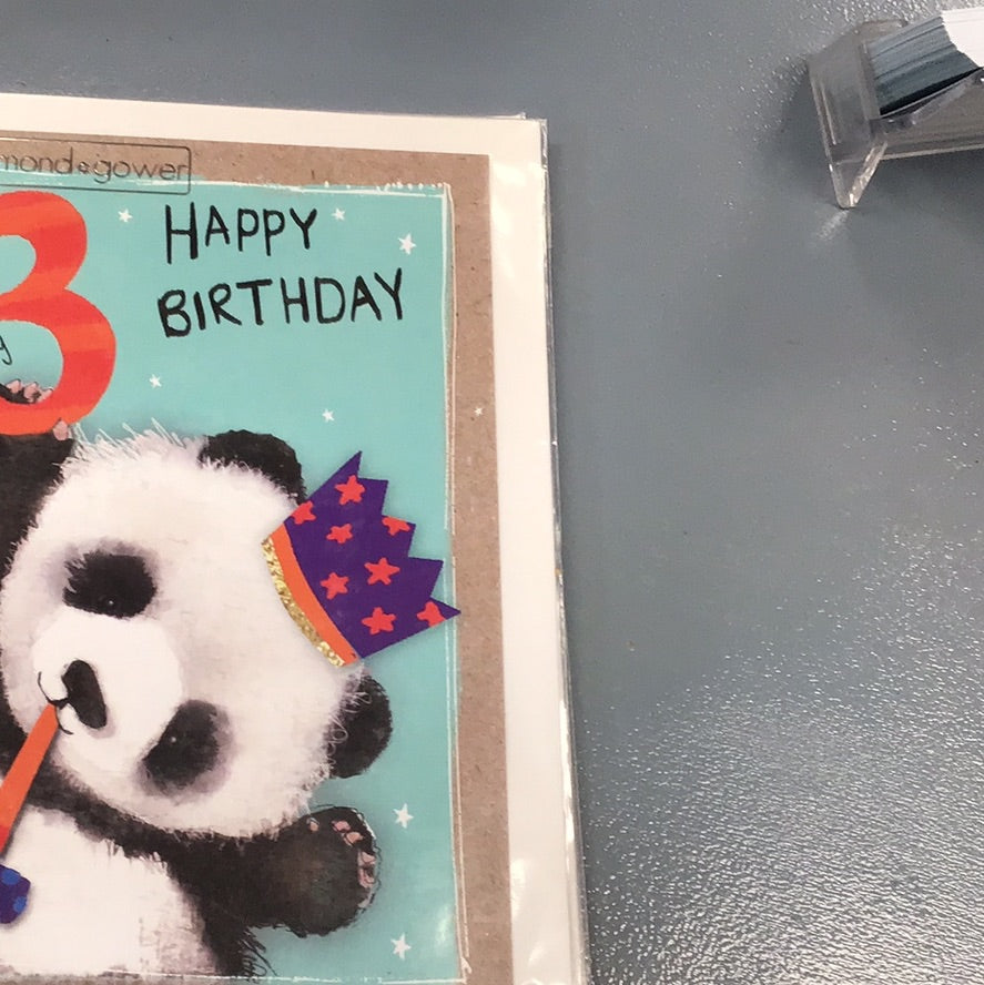 3rd Birthday Card -HG