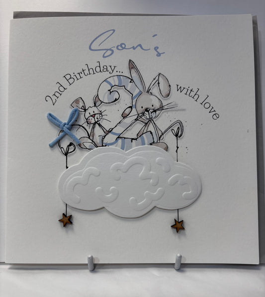 Son 2nd Birthday Card - Tracey Russell