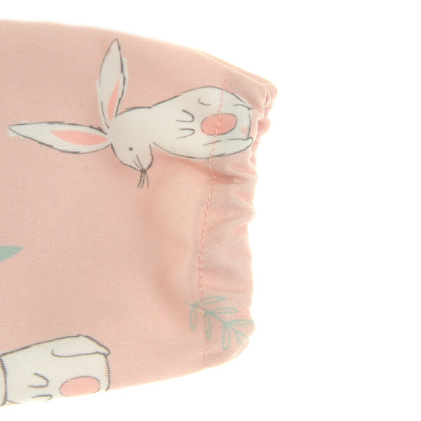 Bunnies Coverall Feeding Bib for Babies & Toddlers – Waterproof, Stain Resistant & Easy to Clean