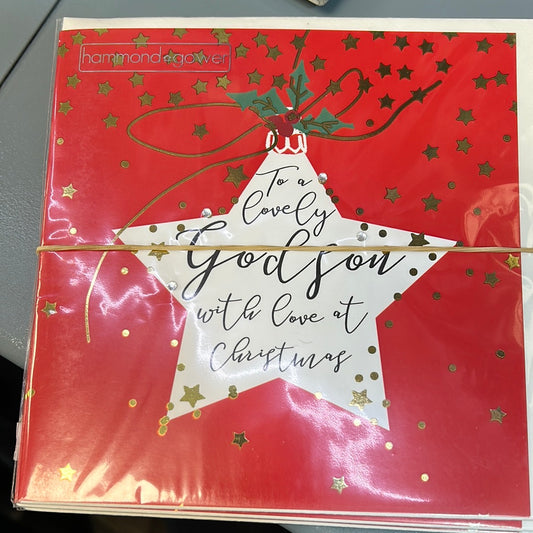Godson Christmas Card - H&G