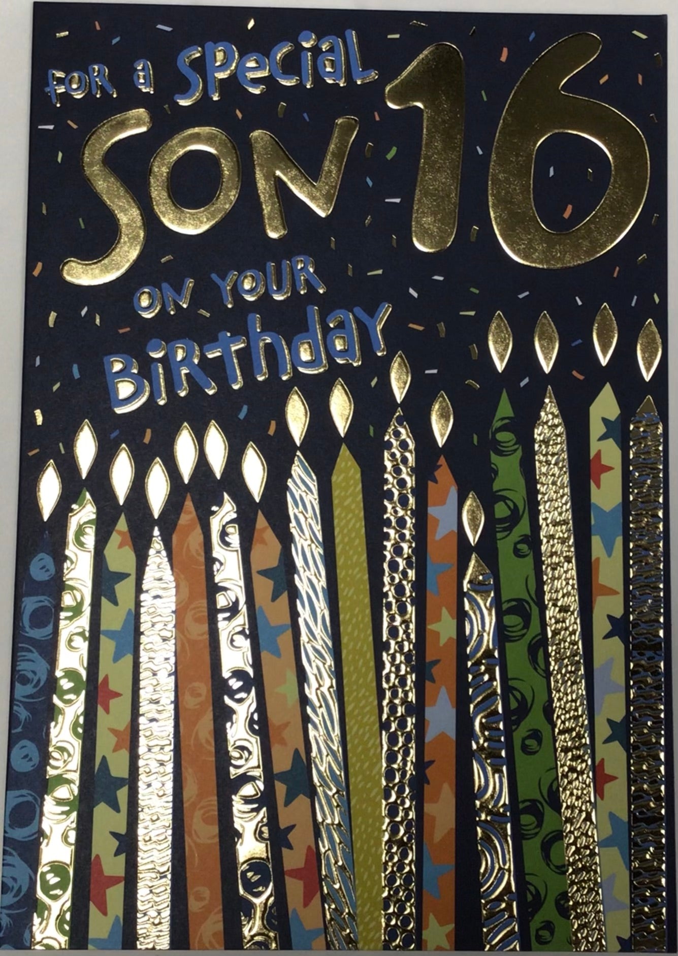 Son 16th Birthday Card - Words 'n' Wishes