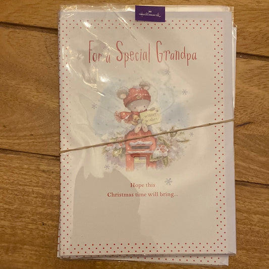 Grandpa Christmas Card - Hallmark