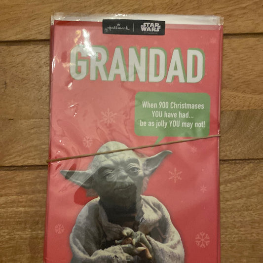 Grandad Christmas Card - Hallmark
