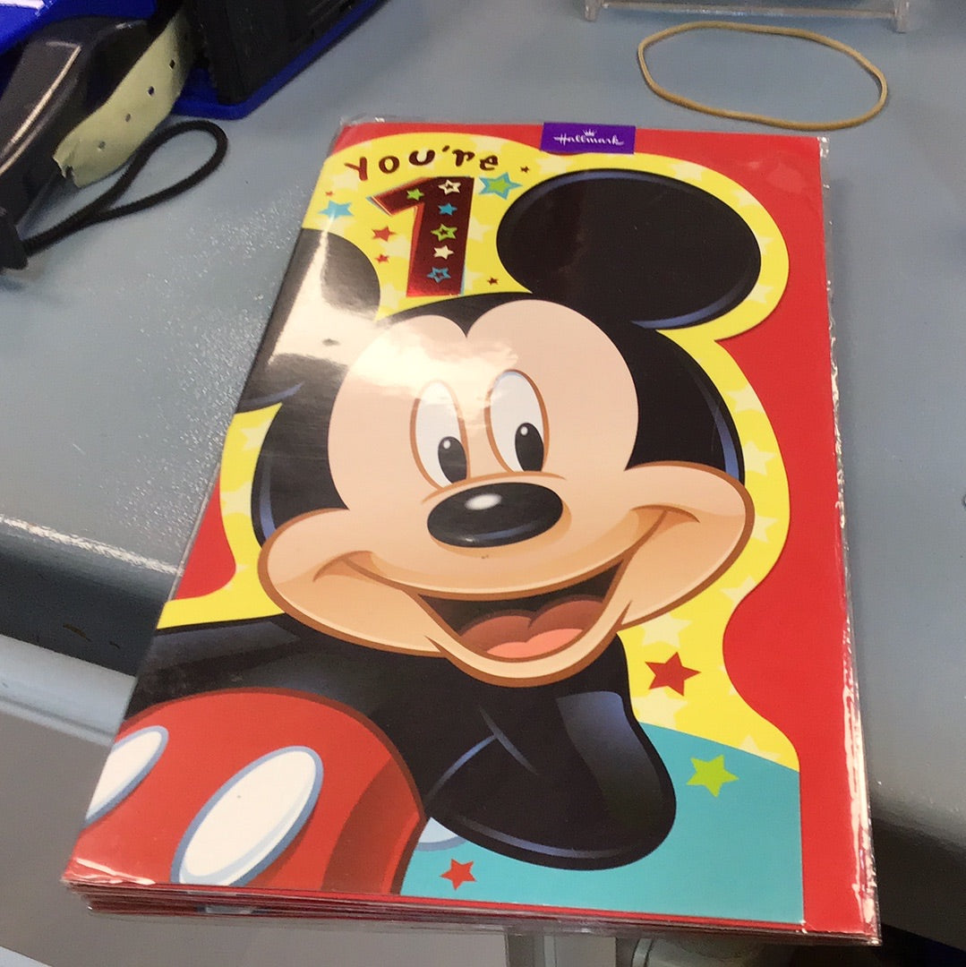 1st birthday card Hallmark