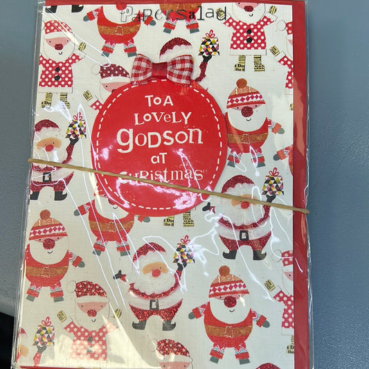 Godson Christmas Card - Papersalad