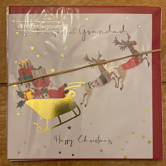 Grandad Christmas Card - Hammond Gower