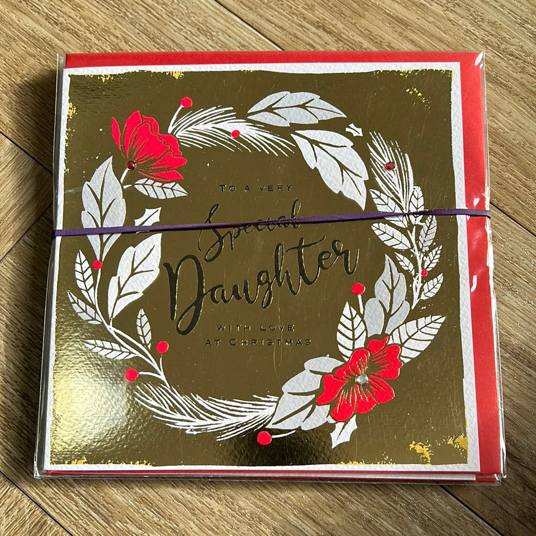 Daughter Christmas Card - Rachel Ellen