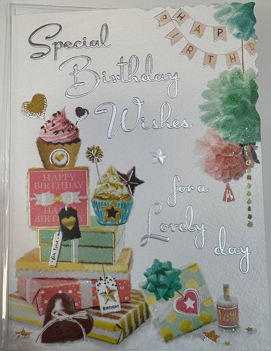 Female Birthday Card - Jonny Javelin
