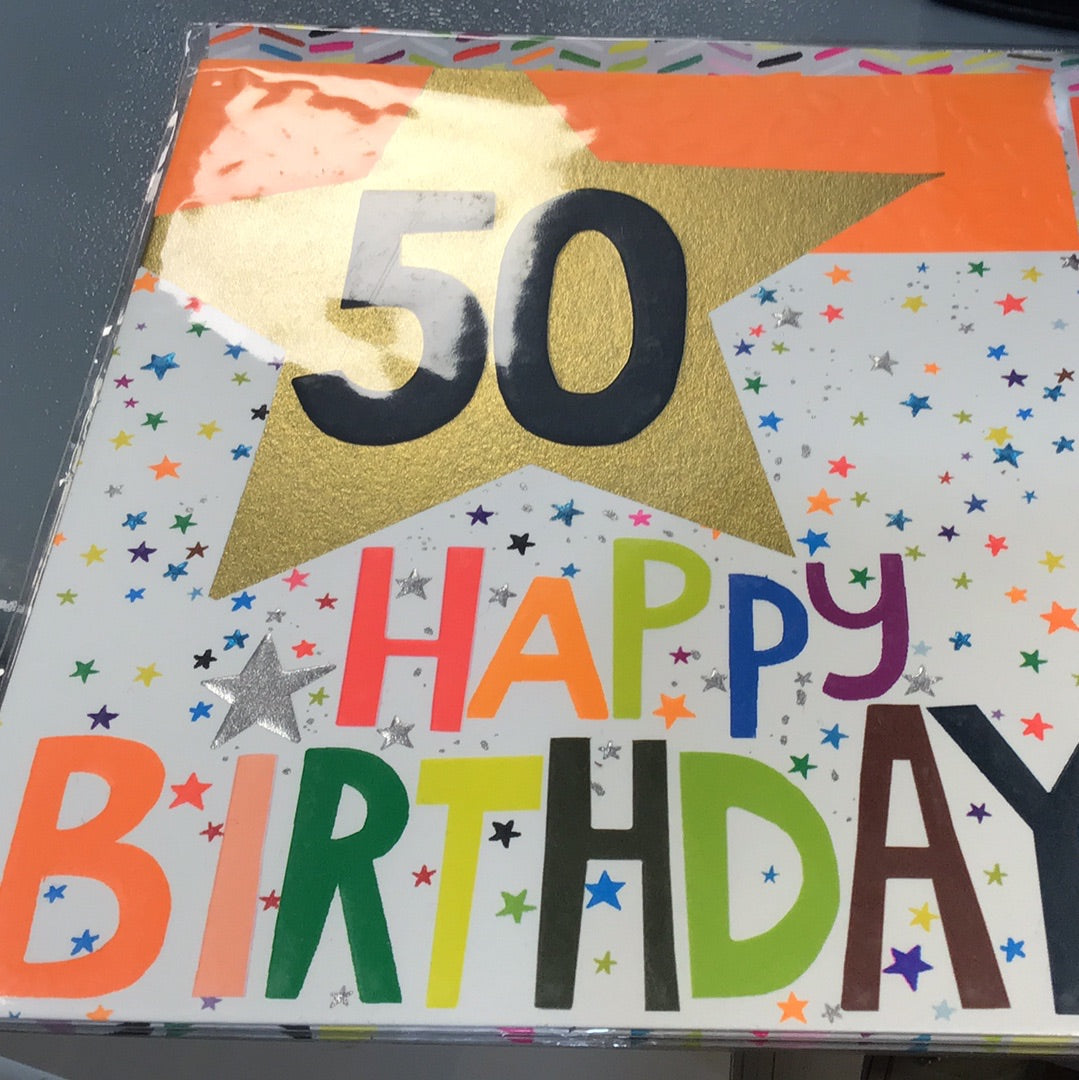 50th Birthday Papersalad