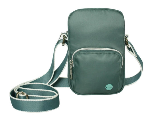 Earth Squared Voyage Mini Crossbody Pouch Bag - Green