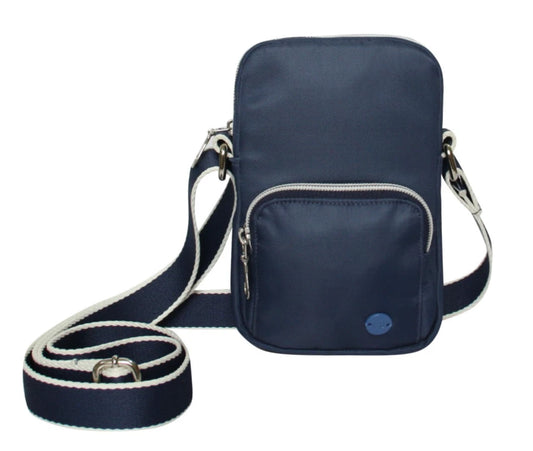 Earth Squared Voyage Mini Crossbody Pouch Bag - Navy