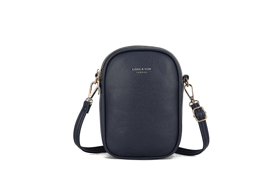 Small Navy Crossbody Bag for Essentials