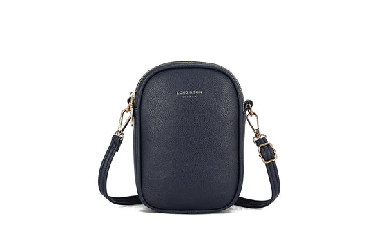 Small Navy Crossbody Bag for Essentials