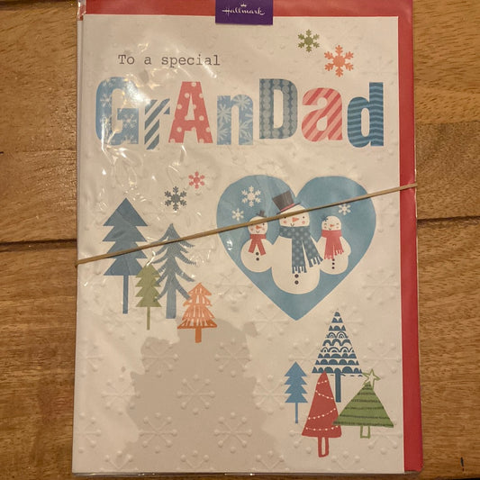 Grandad Christmas Card - Hallmark