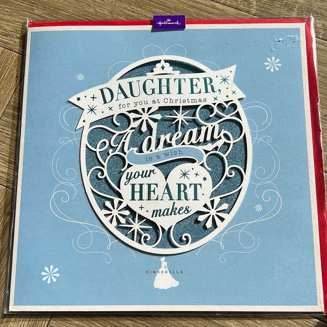 Daughter Christmas Card - Hallmark