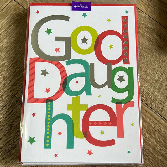 God Daughter Christmas Card - Hallmark