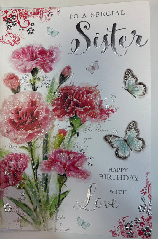 Sister Birthday Card - Jonny Javelin