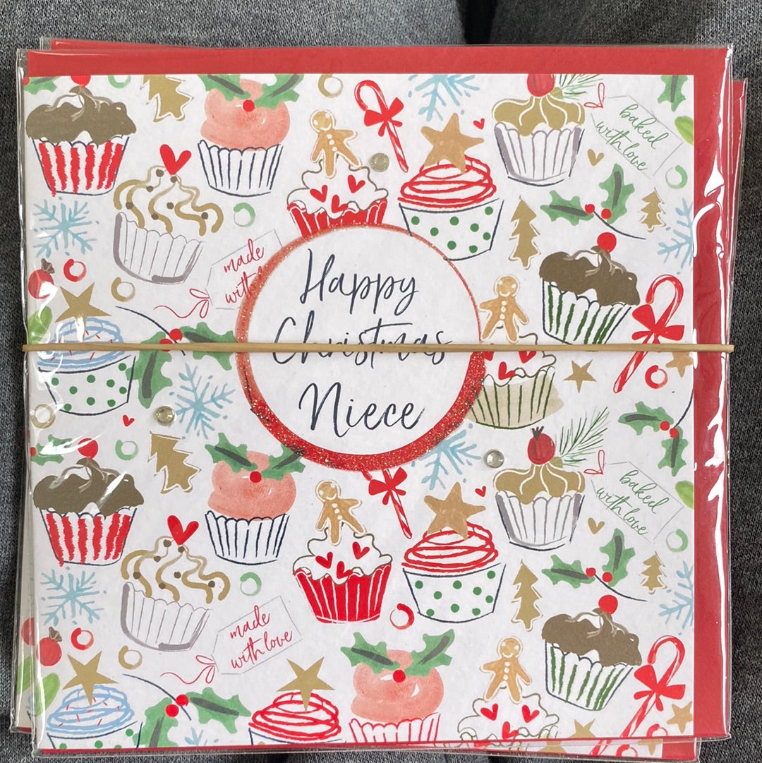 Niece Christmas Card - Katie Phythian