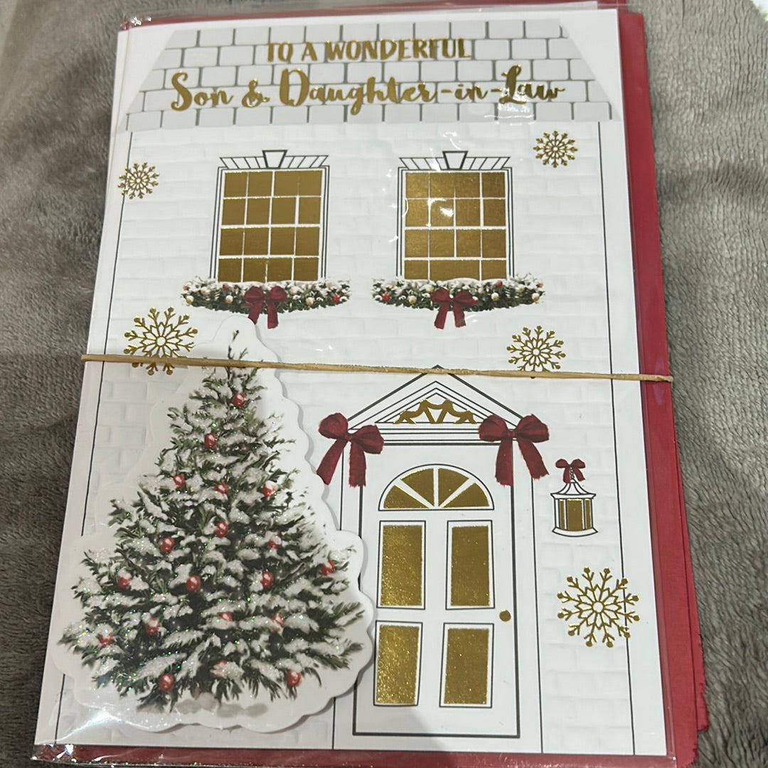 Son & DIL Christmas Card - CC