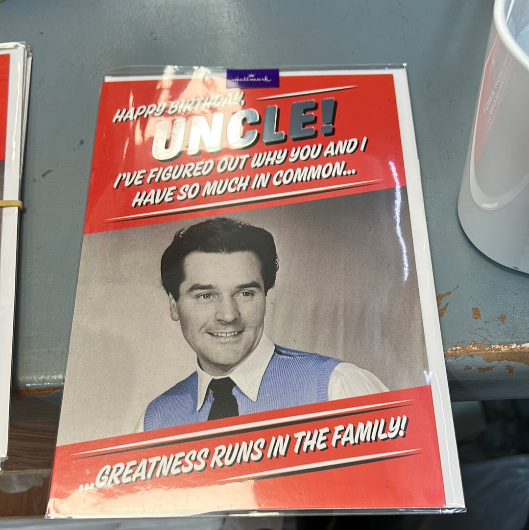 Uncle Birthday - Hallmark
