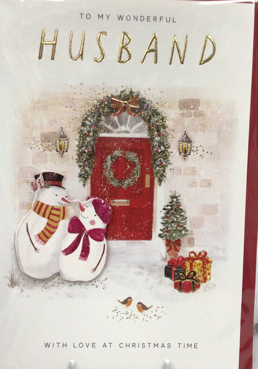 Husband Christmas card - Paperlink