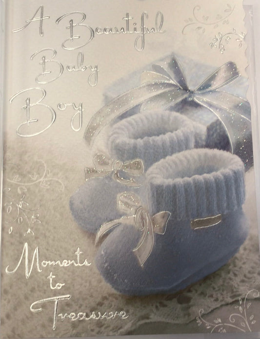 Baby boy card - JJ