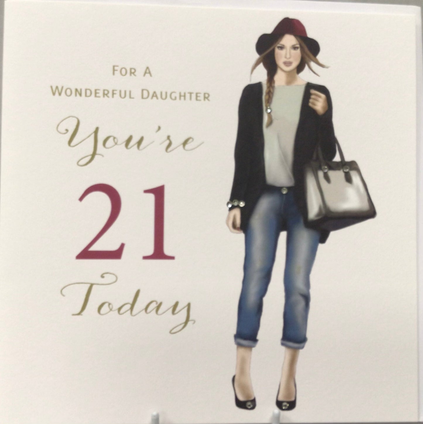 21st Daughter Birthday Card