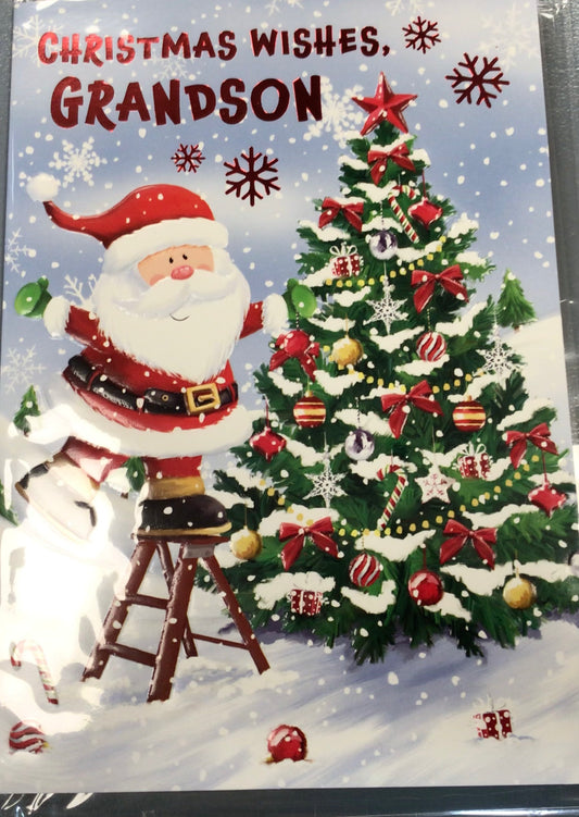 Grandson Christmas Card - BGC
