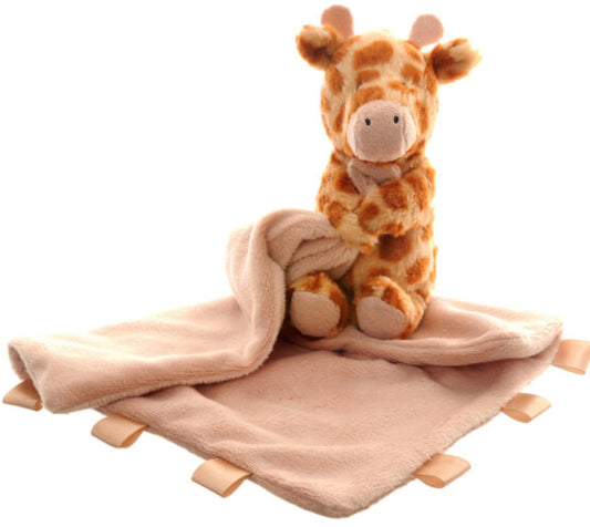 Ziggle Giraffe Comforter: Soft & Sustainable Baby Soother