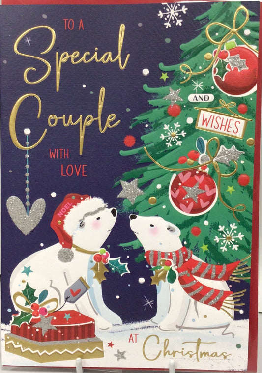To A Special Couple Christmas Card - Jonny Javelin