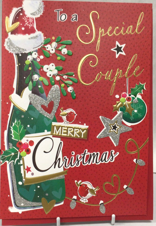 To A Special Couple Christmas Card - Jonny Javelin